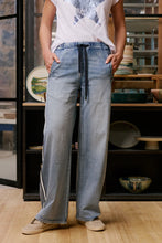 Load image into Gallery viewer, Glam track denim navy