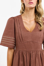 Load image into Gallery viewer, Charli edge trim dress