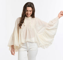 Load image into Gallery viewer, Angel Cropped Blouse
