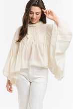 Load image into Gallery viewer, Angel Cropped Blouse

