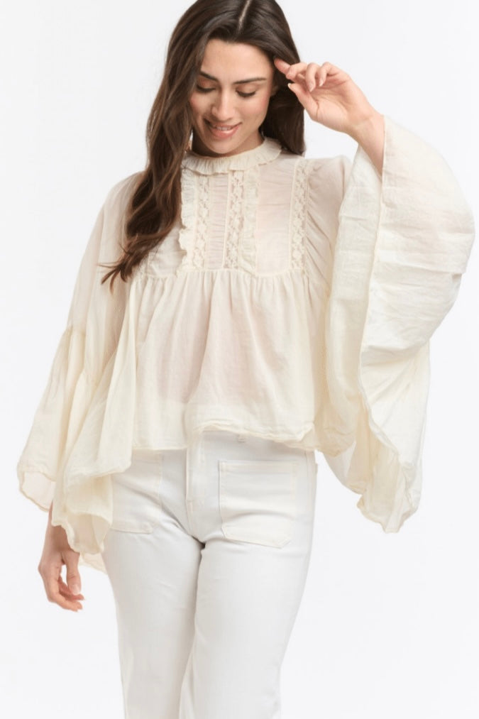 Angel Cropped Blouse