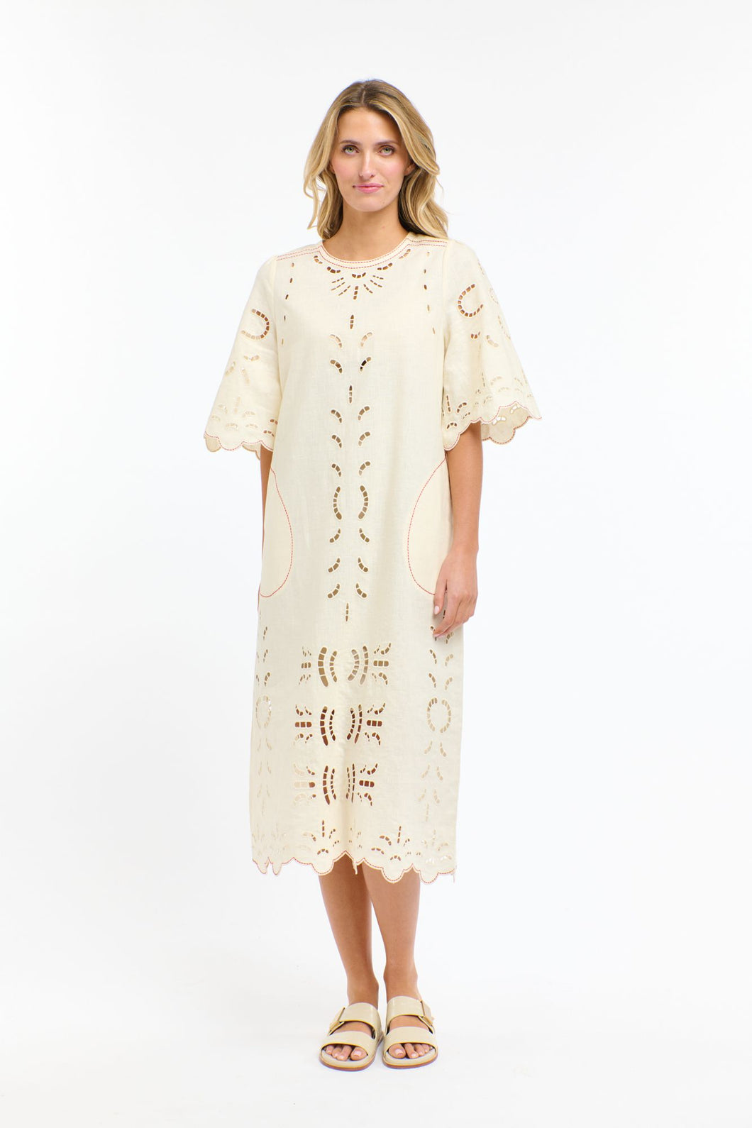 Annie embroidered dress