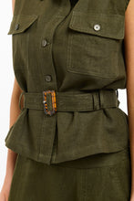 Load image into Gallery viewer, Perry linen vest
