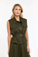 Load image into Gallery viewer, Perry linen vest
