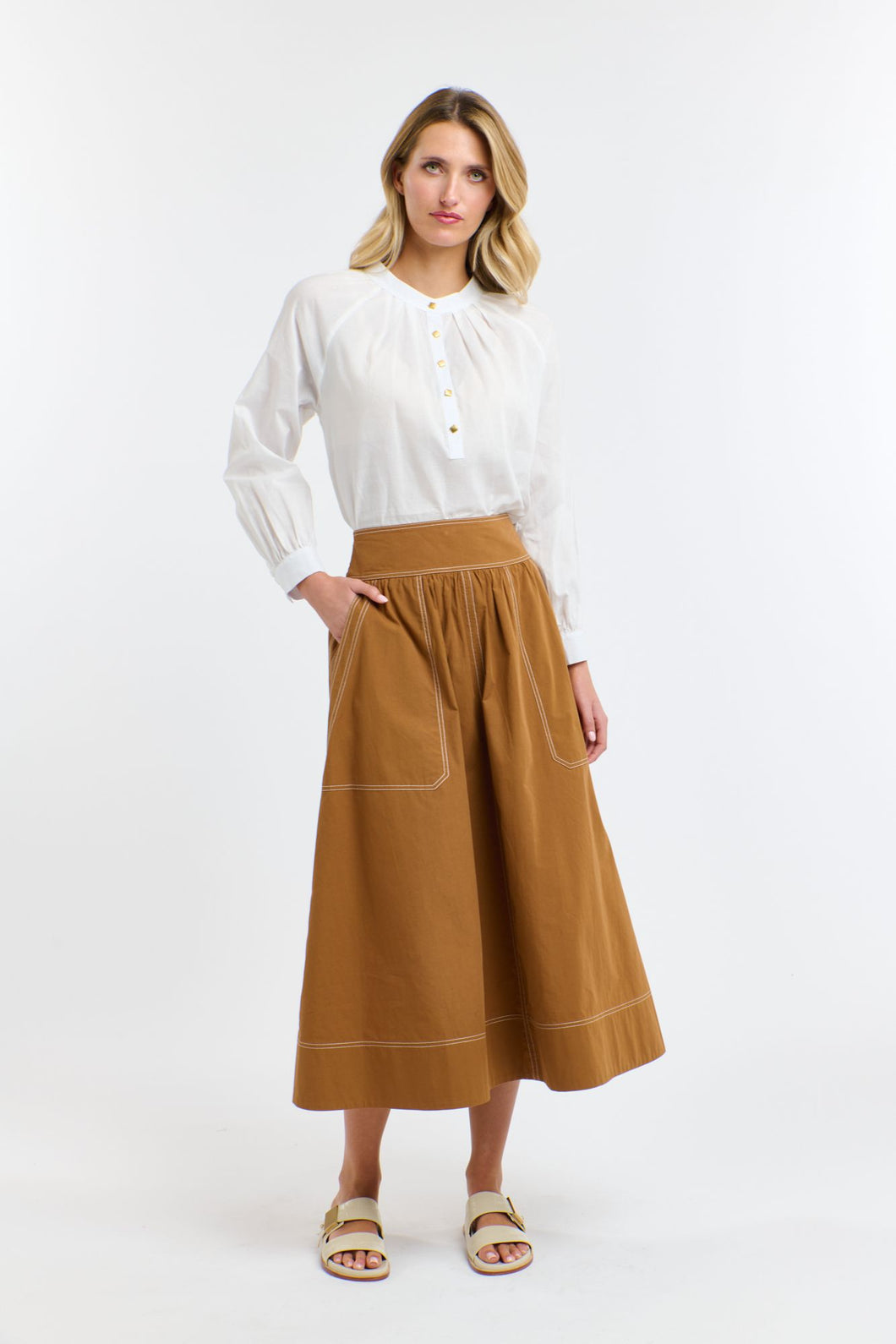 Marion cotton skirt