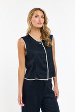 Load image into Gallery viewer, Maison Vest Navy
