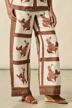 Load image into Gallery viewer, Gesture pant coffee collage
