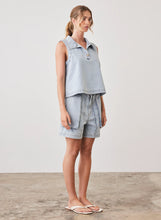 Load image into Gallery viewer, Riptide Denim Top
