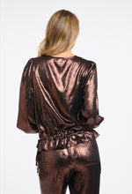 Load image into Gallery viewer, Metallic Sophia top
