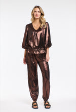 Load image into Gallery viewer, Metallic Sophia top
