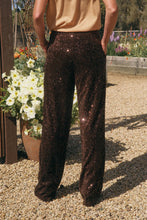 Load image into Gallery viewer, Liza Sequin Velvet Pant

