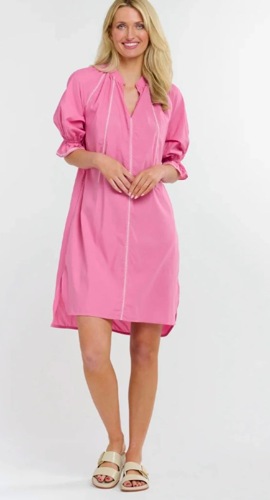 Bennet dress rose pink